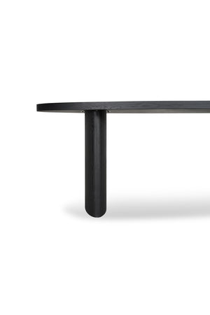   Modern European furniture - Black Herringbone Patterned Dining Table - www.oroa.com | Oroa.com