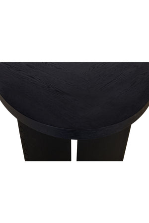  Modern European furniture - Black Herringbone Patterned Dining Table - www.oroa.com | Oroa.com