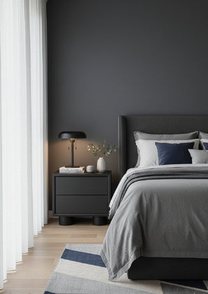   Modern European furniture - Refined Shagreen Nightstand - www.oroa.com | Oroa.com