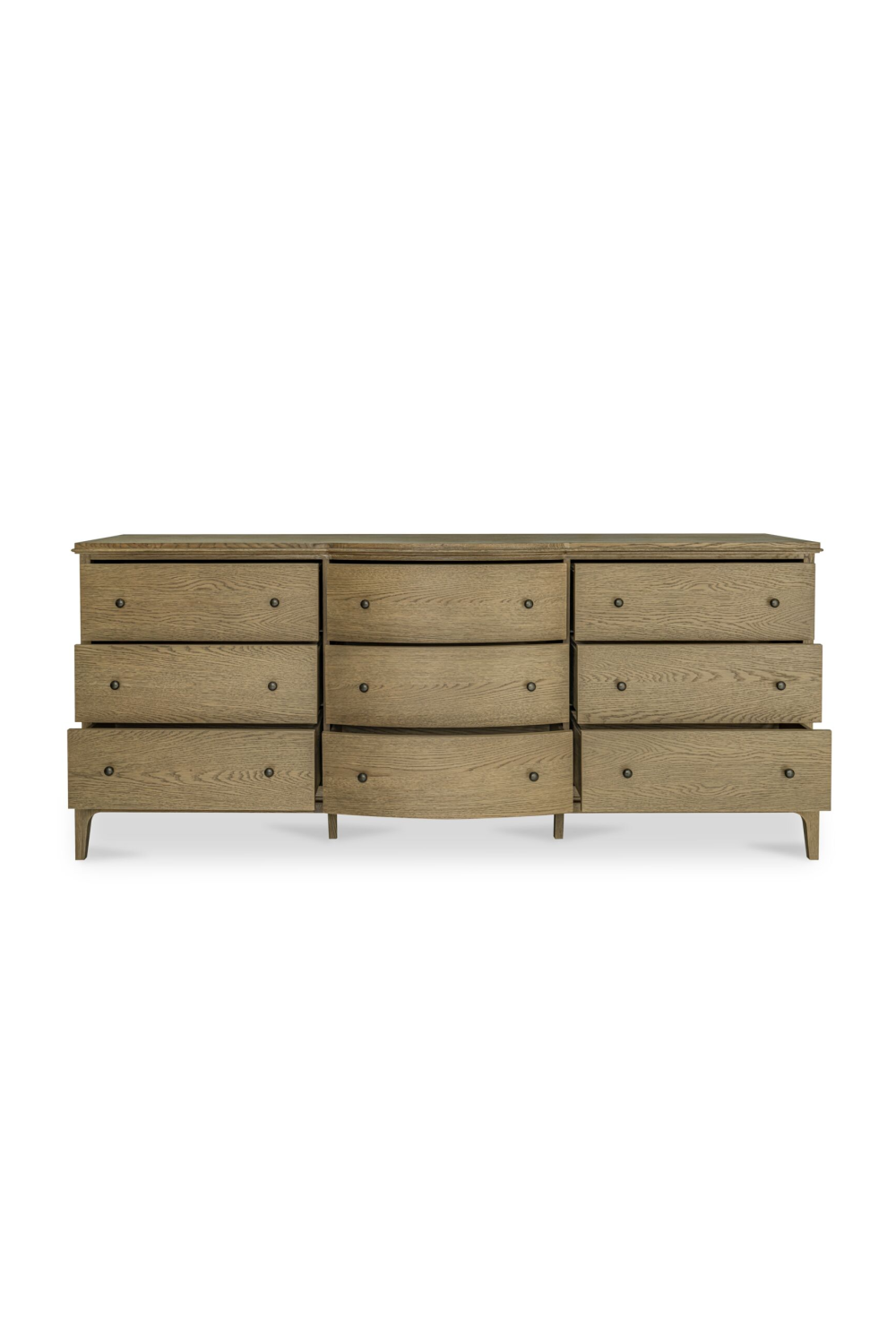   Modern European furniture - Brown Oak 9-Drawer Dresser - www.oroa.com | Oroa.com