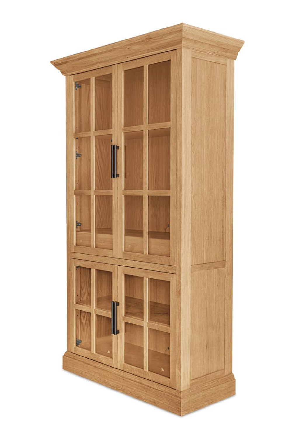   Modern European furniture - Oak 4-Door Tall Cabinet - www.oroa.com | Oroa.com
