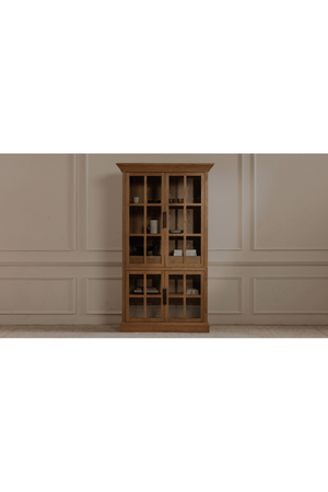   Modern European furniture - Oak 4-Door Tall Cabinet - www.oroa.com | Oroa.com