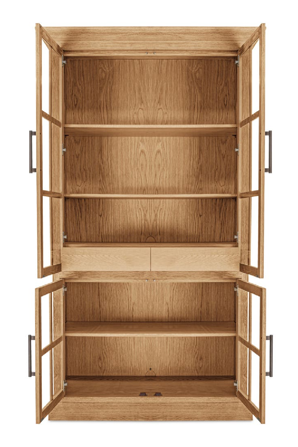   Modern European furniture - Oak 4-Door Tall Cabinet - www.oroa.com | Oroa.com