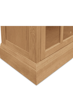   Modern European furniture - Oak 4-Door Tall Cabinet - www.oroa.com | Oroa.com