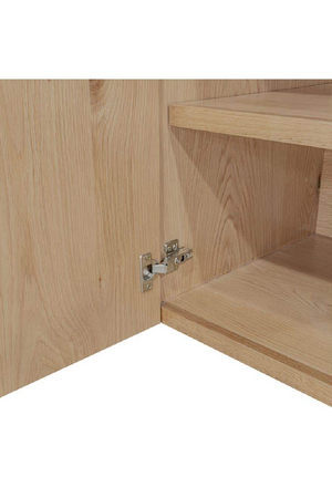   Modern European furniture - 4-Door Natural Oak Sideboard - www.oroa.com | Oroa.com