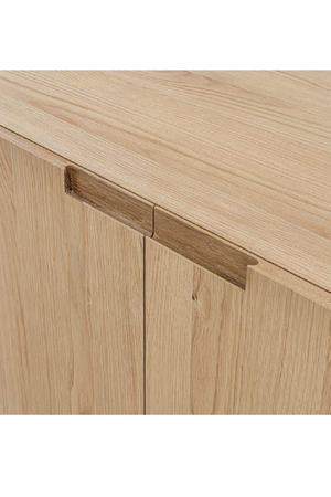   Modern European furniture - 4-Door Natural Oak Sideboard - www.oroa.com | Oroa.com