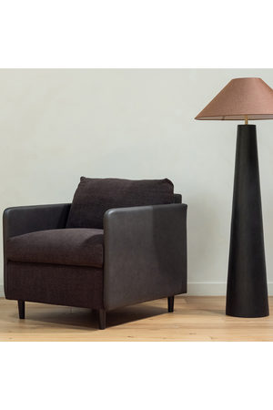   Modern European furniture - Leather Arm Accent Chair - www.oroa.com | Oroa.com