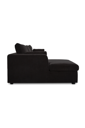   Modern European furniture - Sectional Sofa with Storage Chaise - www.oroa.com | Oroa.com