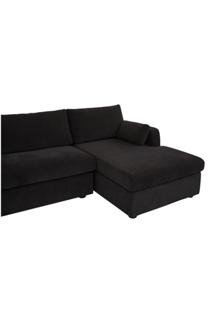   Modern European furniture - Sectional Sofa with Storage Chaise - www.oroa.com | Oroa.com