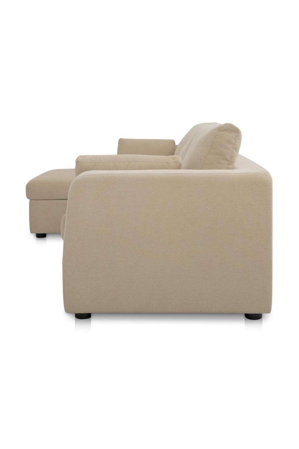   Modern European furniture - Sectional Sofa with Storage Chaise - www.oroa.com | Oroa.com