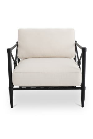   Modern European furniture - X-Framed Outdoor Accent Chair - www.oroa.com | Oroa.com