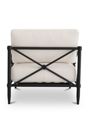   Modern European furniture - X-Framed Outdoor Accent Chair - www.oroa.com | Oroa.com