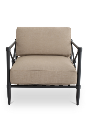   Modern European furniture - X-Framed Outdoor Accent Chair - www.oroa.com | Oroa.com