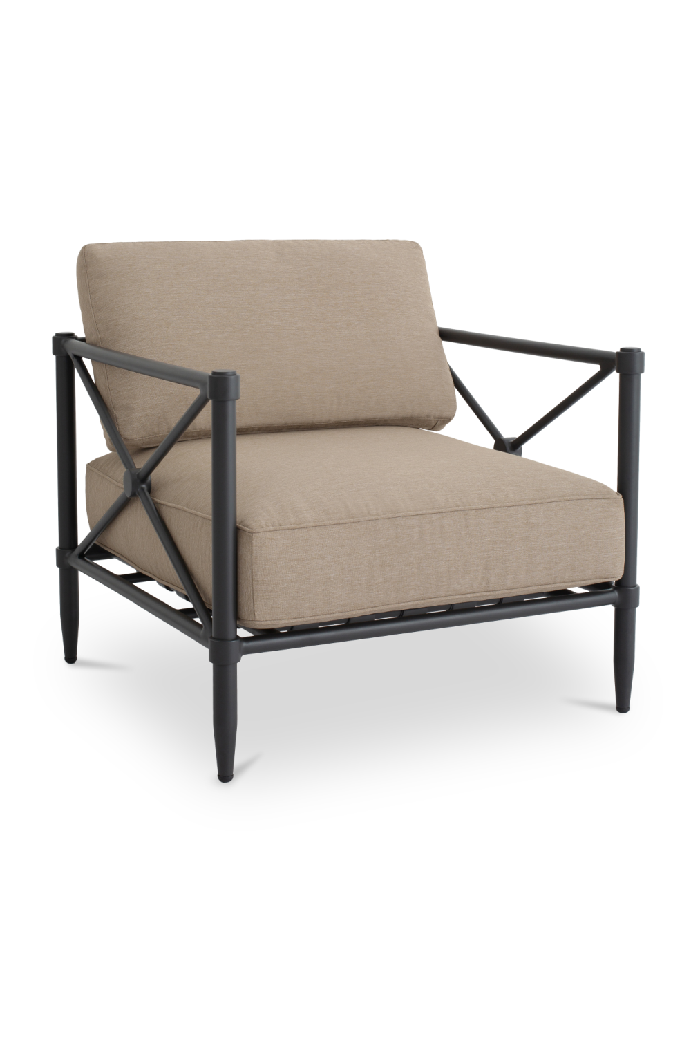   Modern European furniture - X-Framed Outdoor Accent Chair - www.oroa.com | Oroa.com