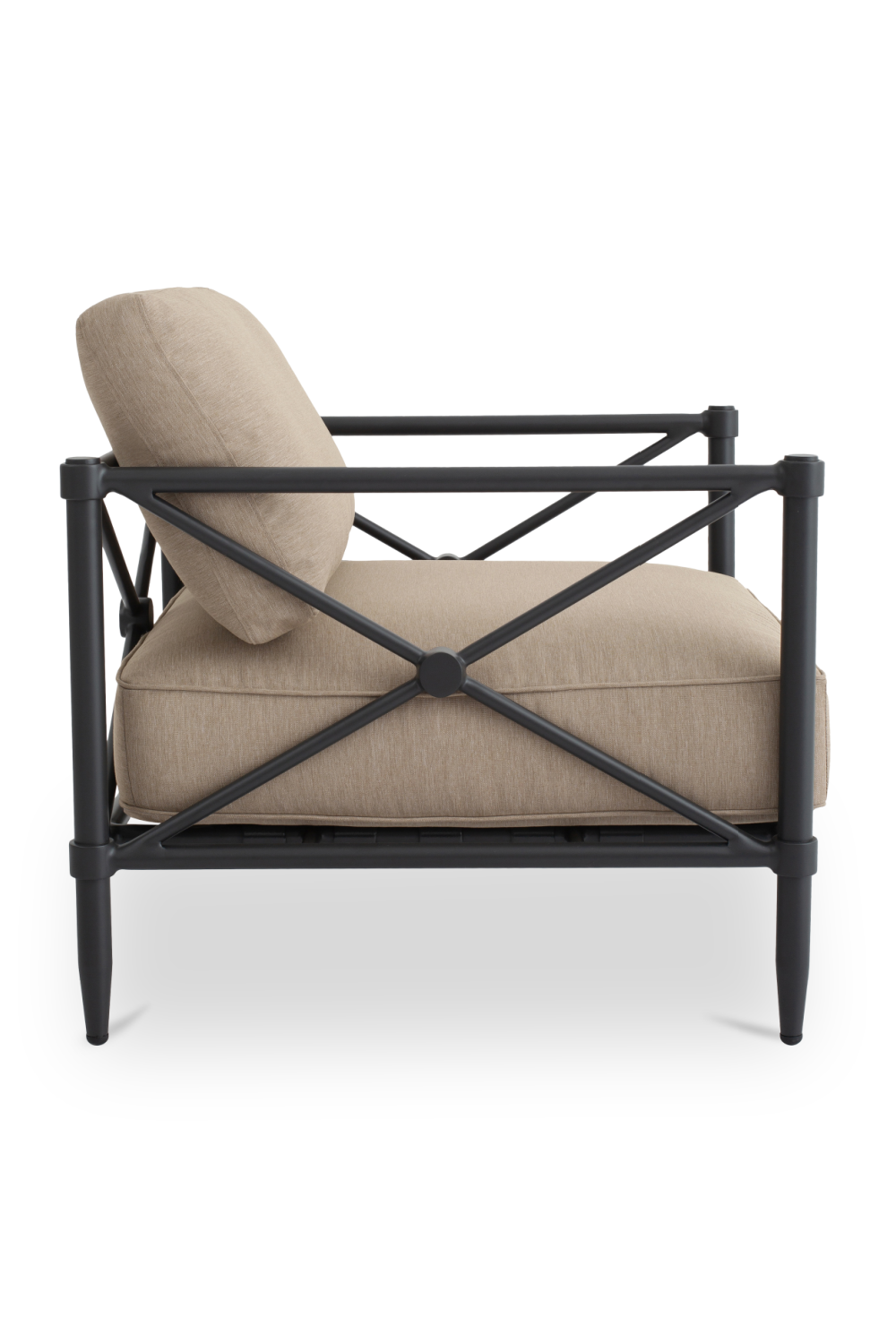   Modern European furniture - X-Framed Outdoor Accent Chair - www.oroa.com | Oroa.com