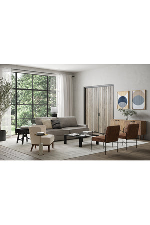   Modern European furniture - Circular Outline Art Print - www.oroa.com | Oroa.com