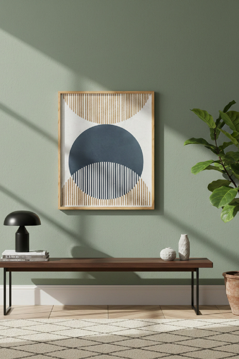   Modern European furniture - Geometrical Line Art Print - www.oroa.com | Oroa.com