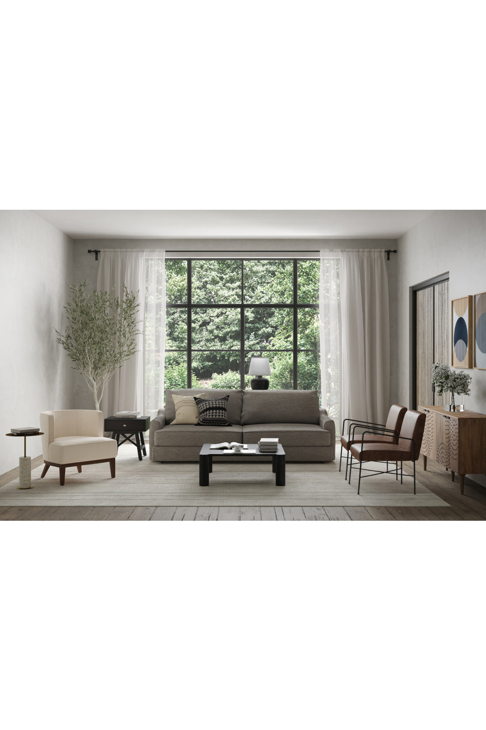   Modern European furniture - Geometrical Line Art Print - www.oroa.com | Oroa.com