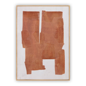   Modern European furniture - Warm Orange Framed Painting - www.oroa.com | Oroa.com