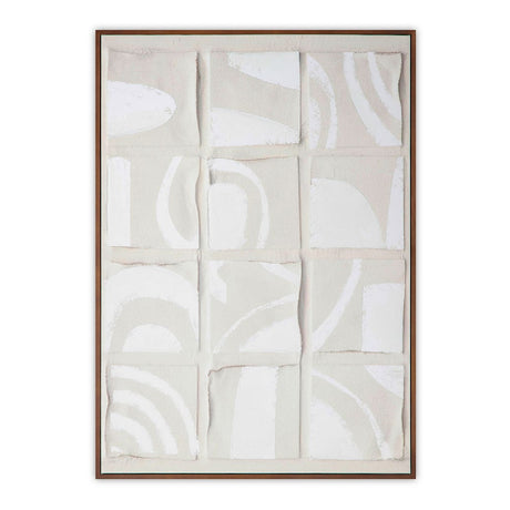   Modern European furniture - Gray Drid-Pattern Art Print - www.oroa.com | Oroa.com