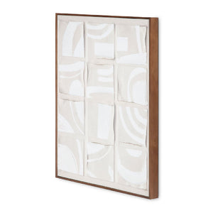  Modern European furniture - Gray Drid-Pattern Art Print - www.oroa.com | Oroa.com