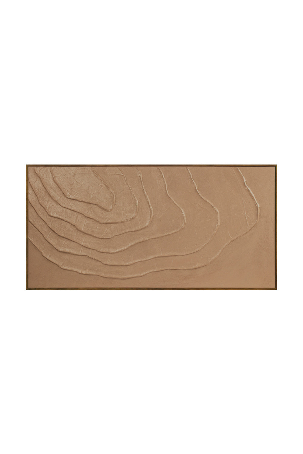   Modern European furniture - Brown Wavy Textured Painting - www.oroa.com | Oroa.com