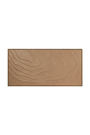   Modern European furniture - Brown Wavy Textured Painting - www.oroa.com | Oroa.com