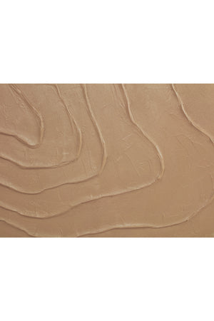   Modern European furniture - Brown Wavy Textured Painting - www.oroa.com | Oroa.com