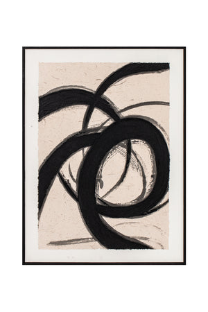   Modern European furniture - Flowy Brush Strokes Painting - www.oroa.com | Oroa.com