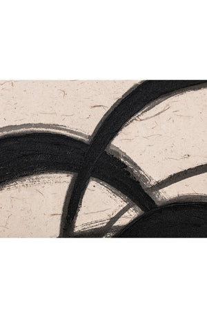   Modern European furniture - Flowy Brush Strokes Painting - www.oroa.com | Oroa.com