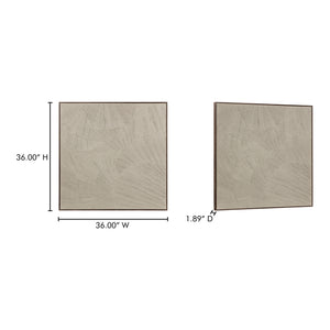   Modern European furniture - Textured Beige Framed Painting - www.oroa.com | Oroa.com