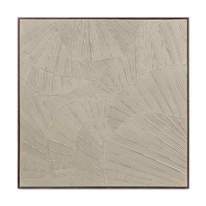   Modern European furniture - Textured Beige Framed Painting - www.oroa.com | Oroa.com