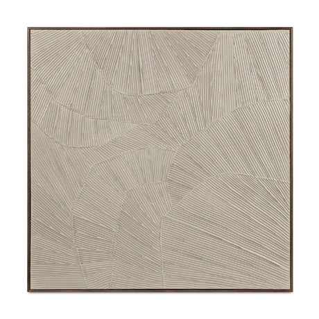   Modern European furniture - Textured Beige Framed Painting - www.oroa.com | Oroa.com