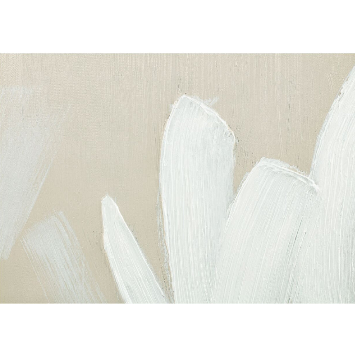   Modern European furniture - Abstract White Brush Strokes Painting - www.oroa.com | Oroa.com