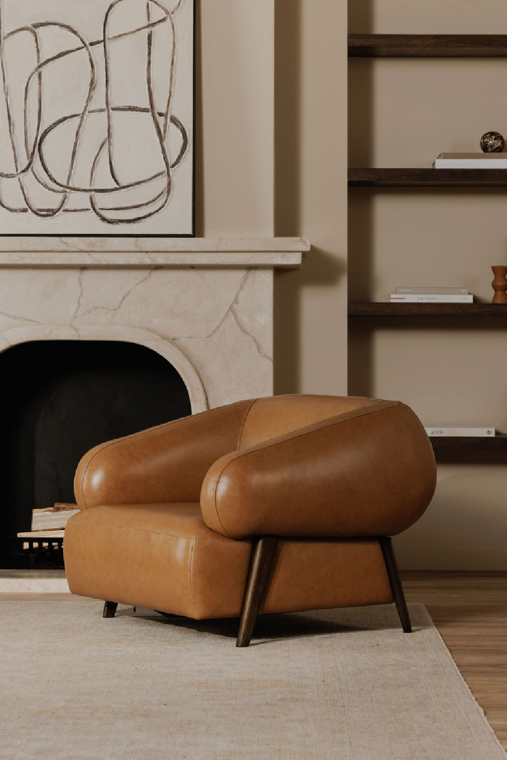   Modern European furniture - Whimsical Brush Strokes Painting - www.oroa.com | Oroa.com