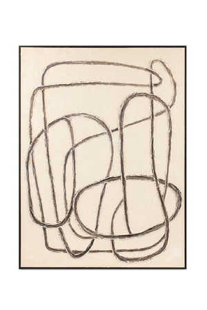   Modern European furniture - Whimsical Brush Strokes Painting - www.oroa.com | Oroa.com