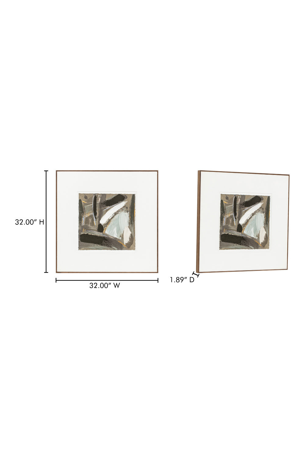   Modern European furniture - Abstract Brushstrokes Painting - www.oroa.com | Oroa.com