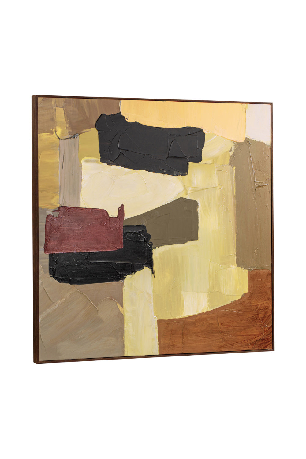   Modern European furniture - Neutral Palette Abstract Painting - www.oroa.com | Oroa.com