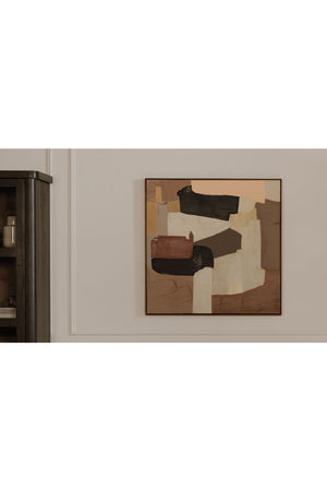   Modern European furniture - Neutral Palette Abstract Painting - www.oroa.com | Oroa.com