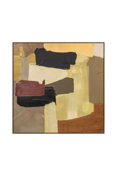   Modern European furniture - Neutral Palette Abstract Painting - www.oroa.com | Oroa.com