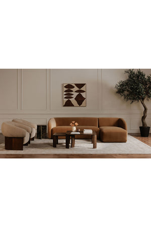   Modern European furniture - Red Patterns Framed Painting - www.oroa.com | Oroa.com