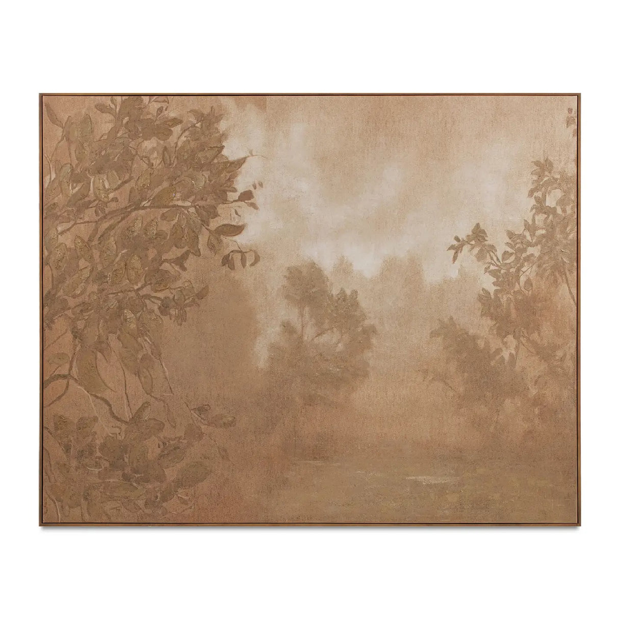   Modern European furniture - Aged Brown Forest Painting - www.oroa.com | Oroa.com