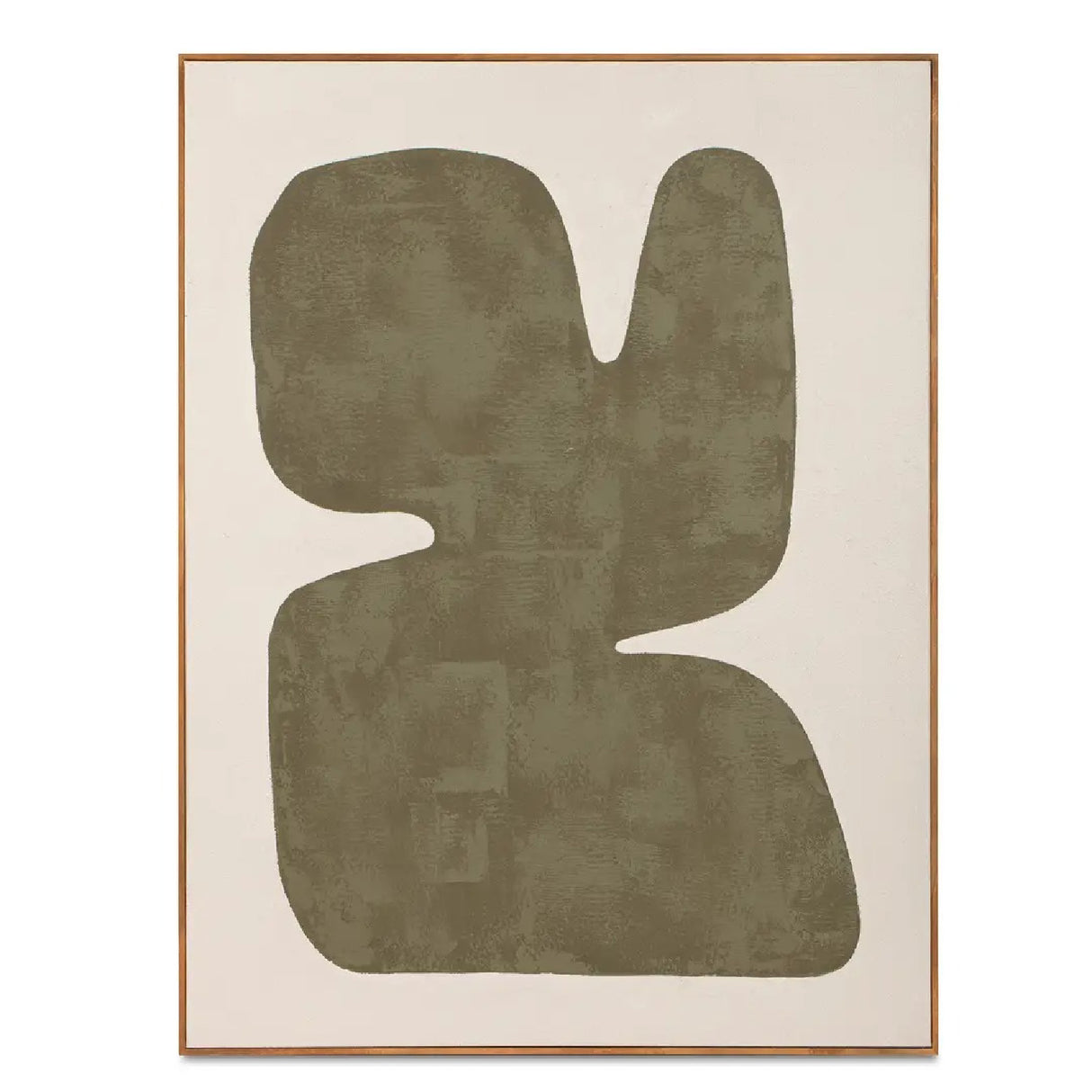   Modern European furniture - Green Abstract Framed Painting - www.oroa.com | Oroa.com