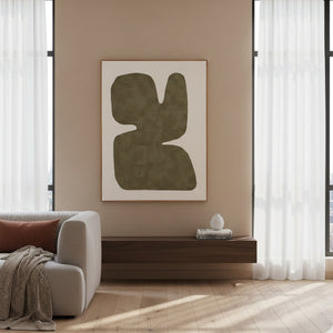   Modern European furniture - Green Abstract Framed Painting - www.oroa.com | Oroa.com