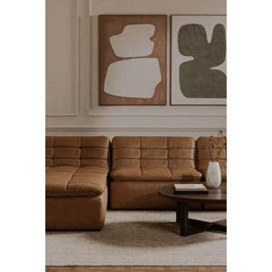   Modern European furniture - Green Abstract Framed Painting - www.oroa.com | Oroa.com