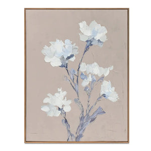   Modern European furniture - White Floral Framed Painting - www.oroa.com | Oroa.com