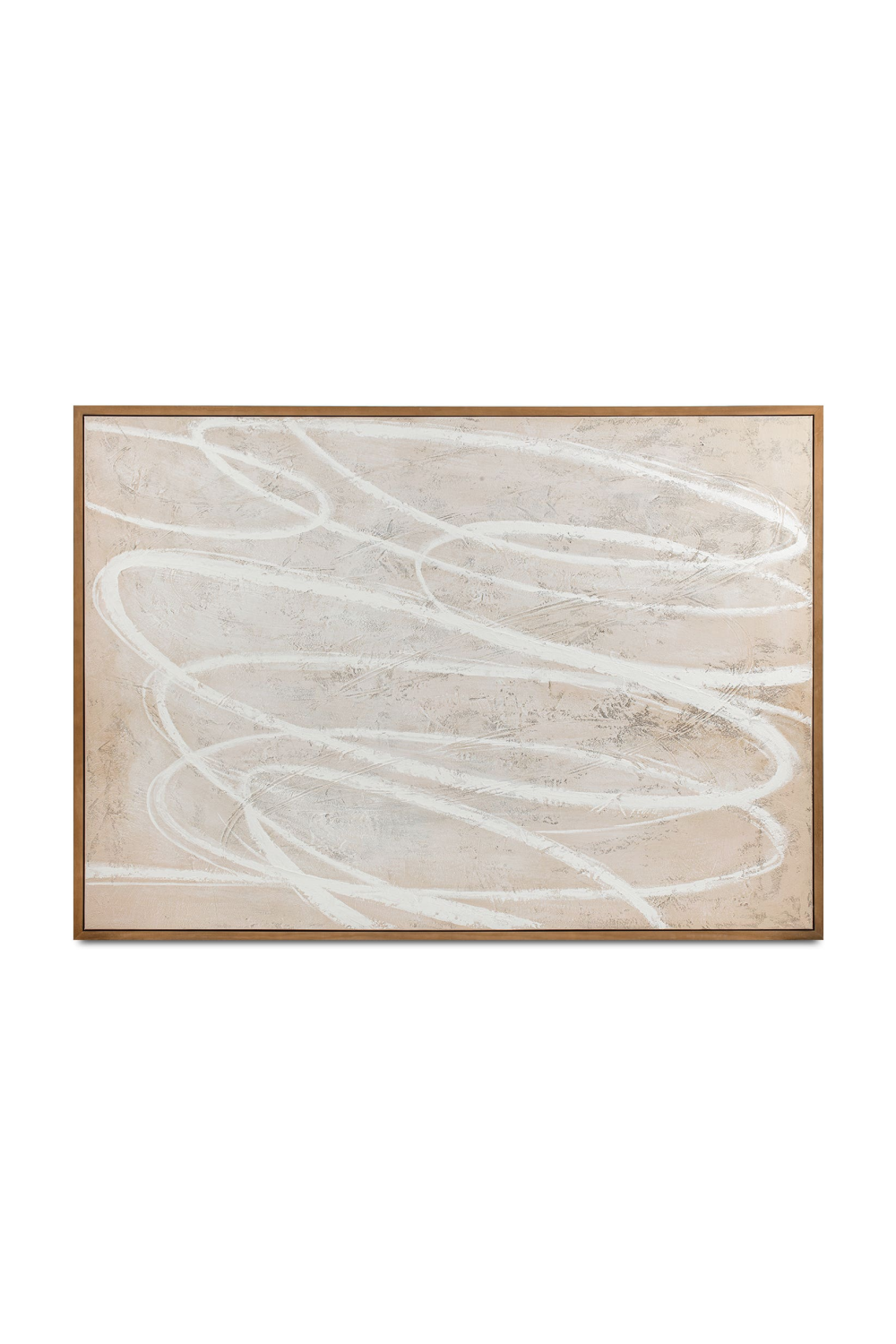   Modern European furniture - Spiral Scribble Framed Painting - www.oroa.com | Oroa.com