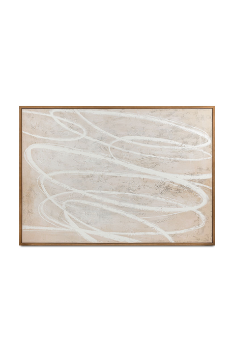   Modern European furniture - Spiral Scribble Framed Painting - www.oroa.com | Oroa.com