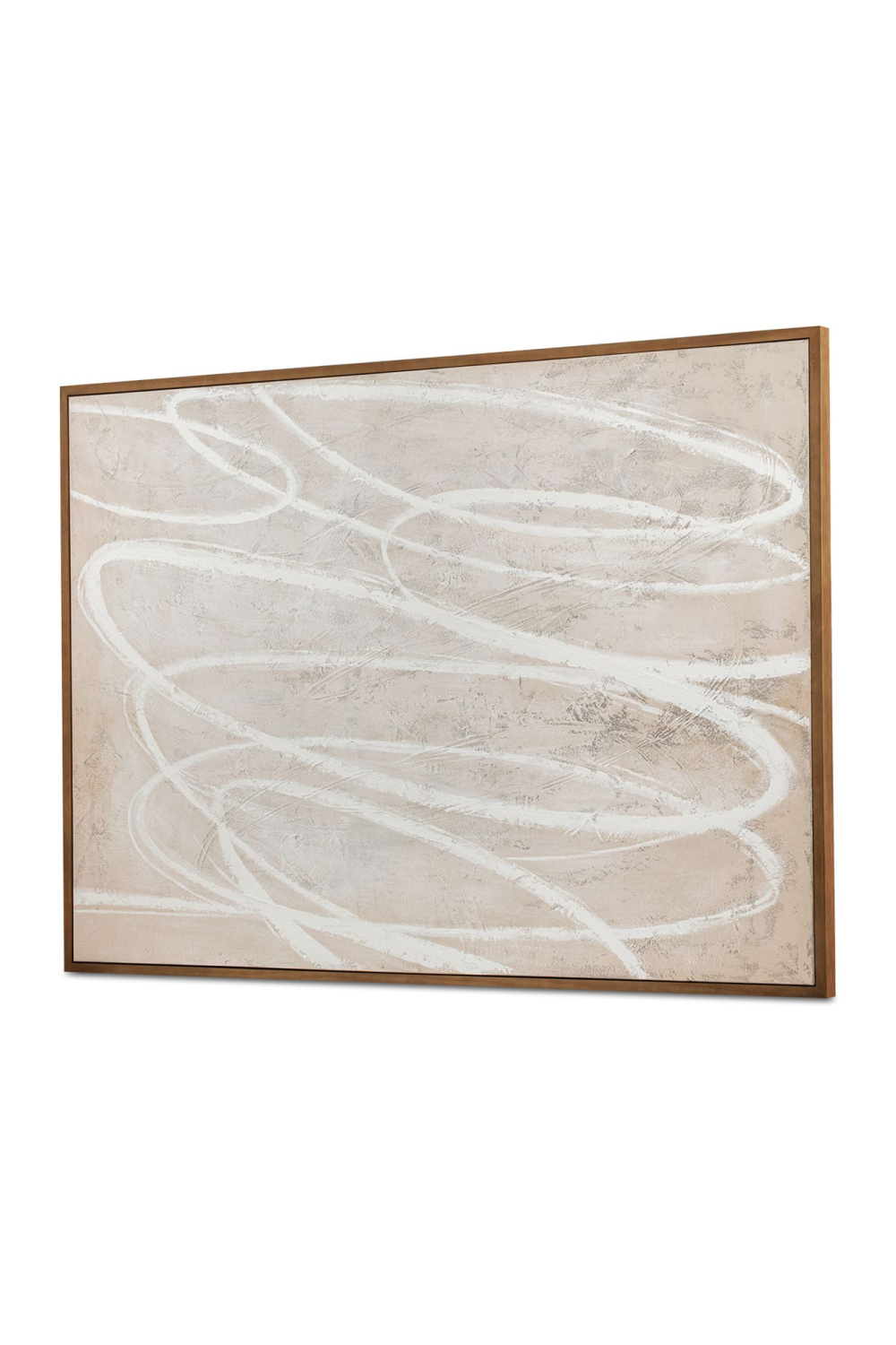   Modern European furniture - Spiral Scribble Framed Painting - www.oroa.com | Oroa.com