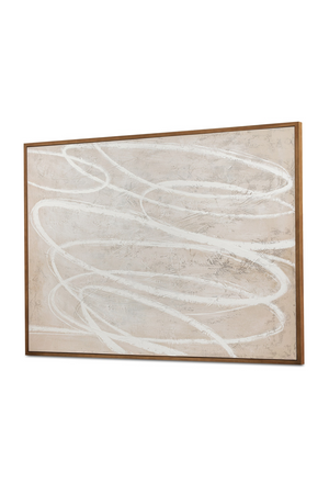   Modern European furniture - Spiral Scribble Framed Painting - www.oroa.com | Oroa.com